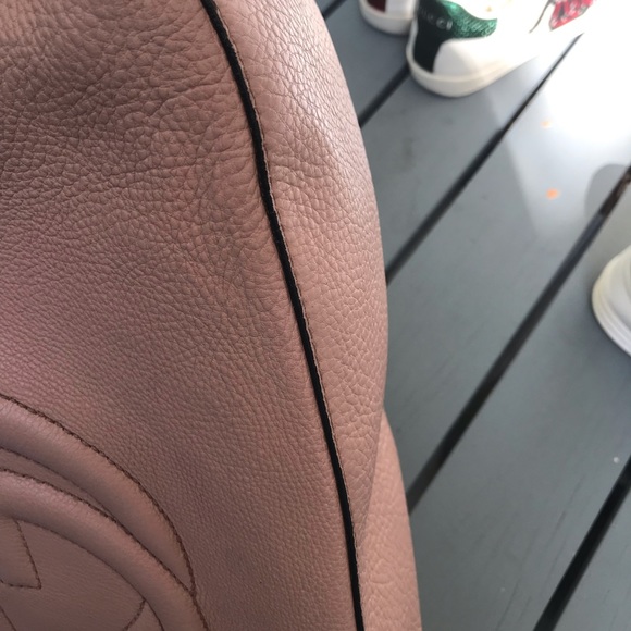 Gucci Soho Bag in dusty pink color - Picture 7 of 15